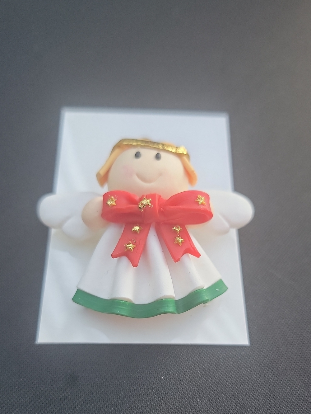 Vintage Angel Christmas Pin